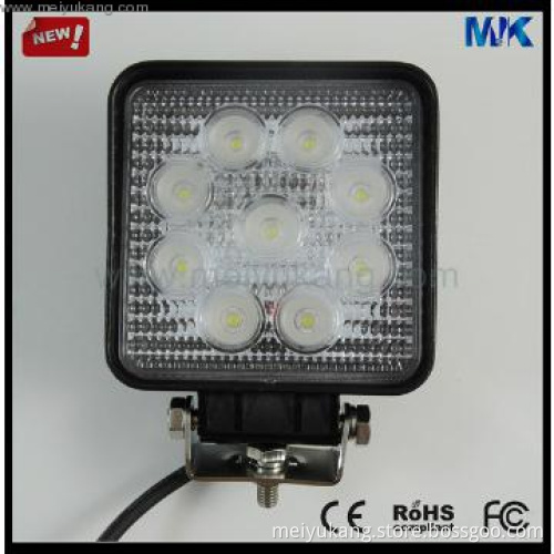 led spotlights for car 12v head led lights 27w led car work light